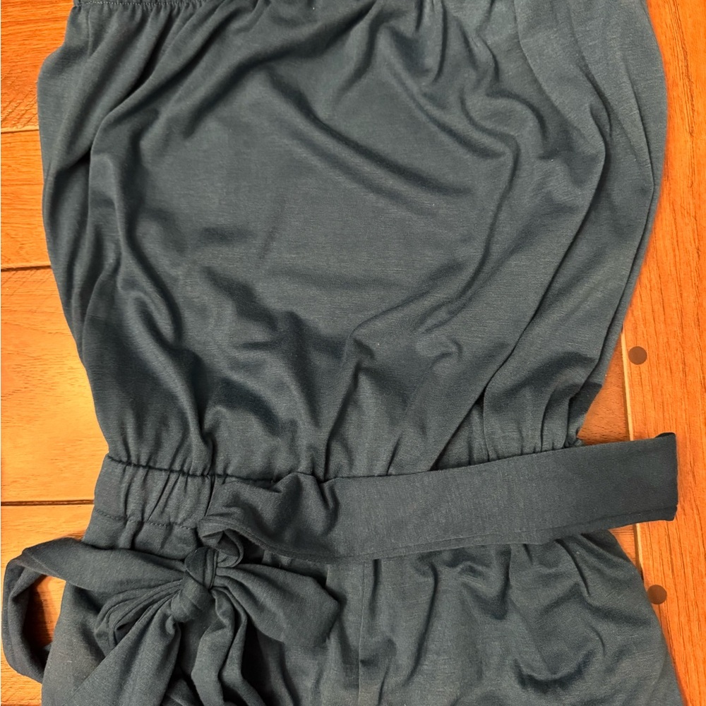Elegant Blue Romper